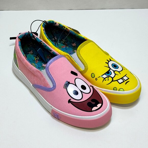 Nickelodeon SpongeBob SquarePants Patrick Star Women Slip-On Size 6.5 Ground Up - Picture 1 of 9